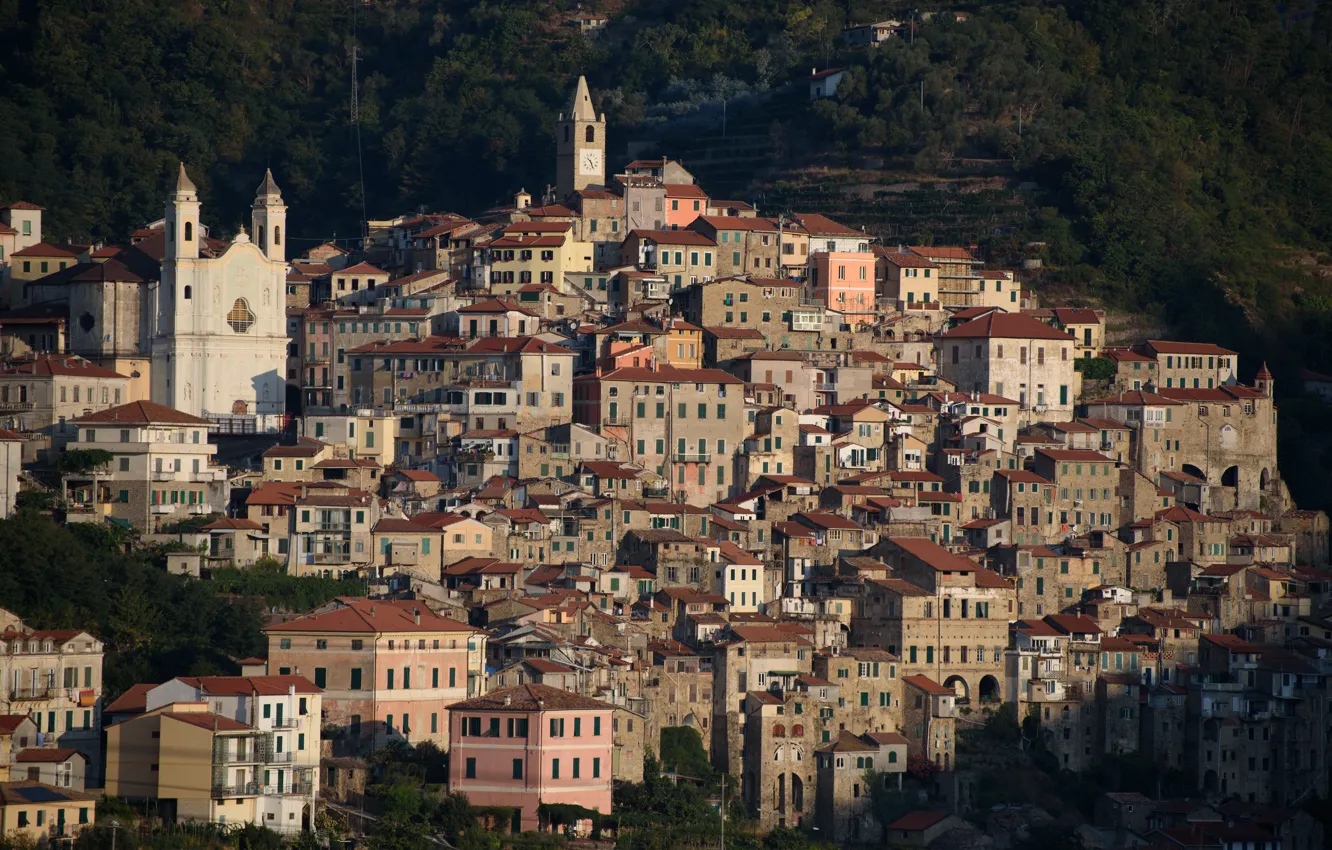 Photo wallpaper Italy, Liguria, Cheriana