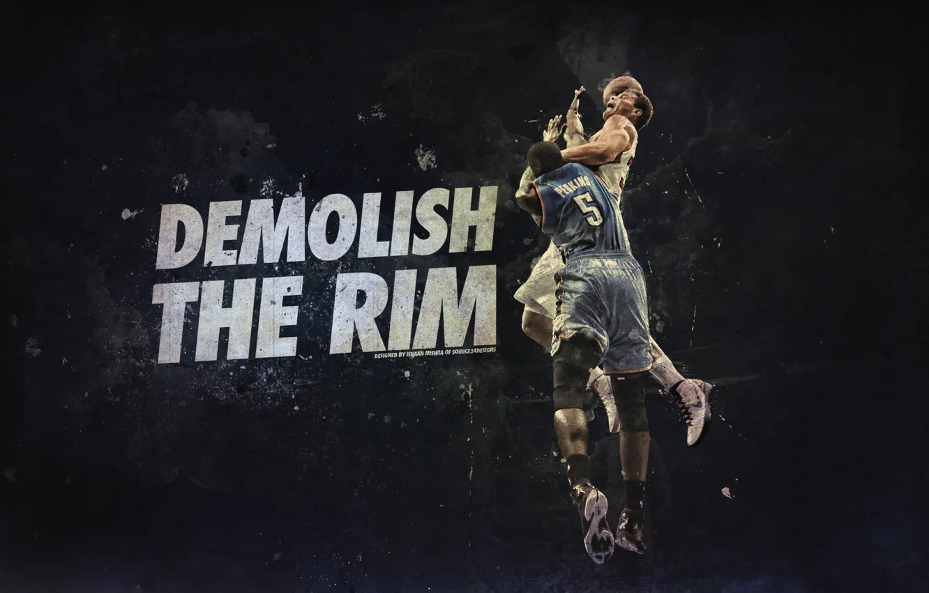 Photo wallpaper sport, Basketball, Los Angeles, NBA, Clippers, Thunder, Oklahoma City, Blake Griffin