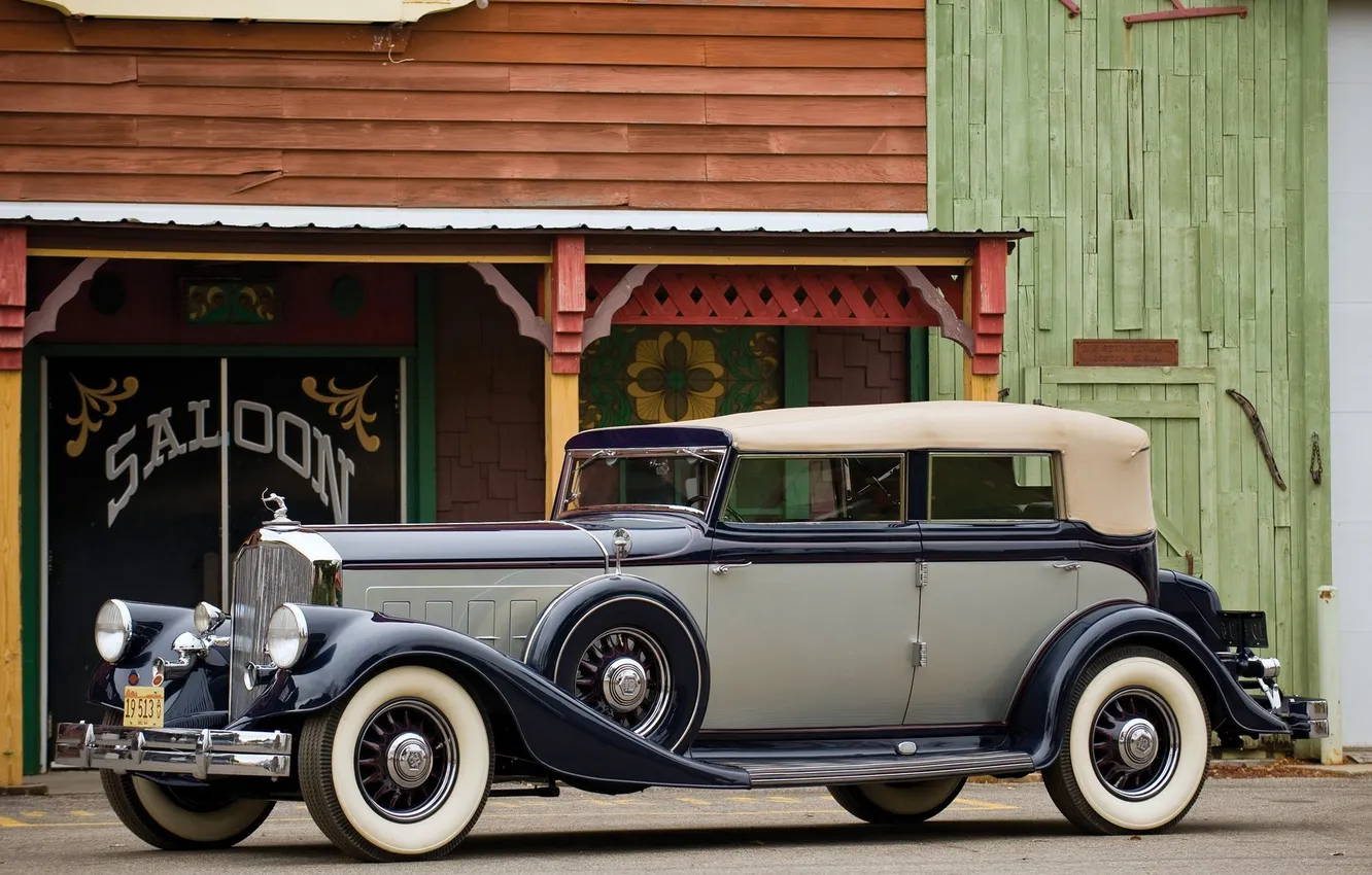 Photo wallpaper auto, retro, Wallpaper, wallpaper, figurine, salon, Archer, Sedan