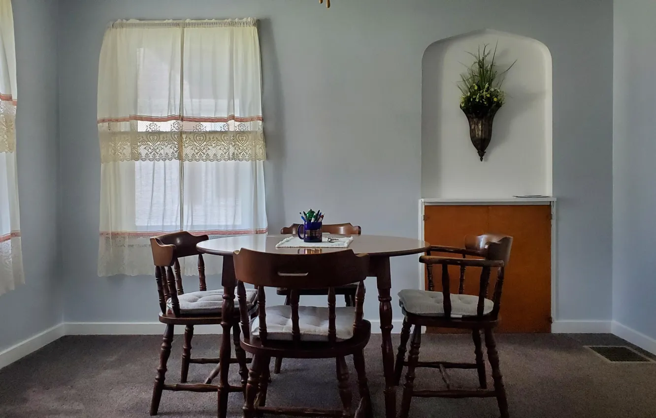 Photo wallpaper design, style, room, interior, dining room, Springfield, Springfield, Ohio