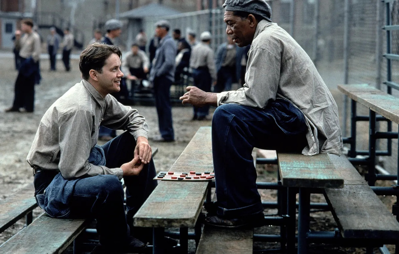 Photo wallpaper Morgan Freeman, Morgan Freeman, Ellis Boyd 'Red' Redding, The Shawshank redemption, The Shawshank Redemption, Andy …