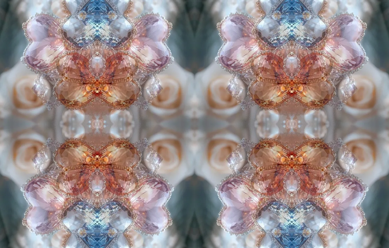 Photo wallpaper texture, art, fractal art