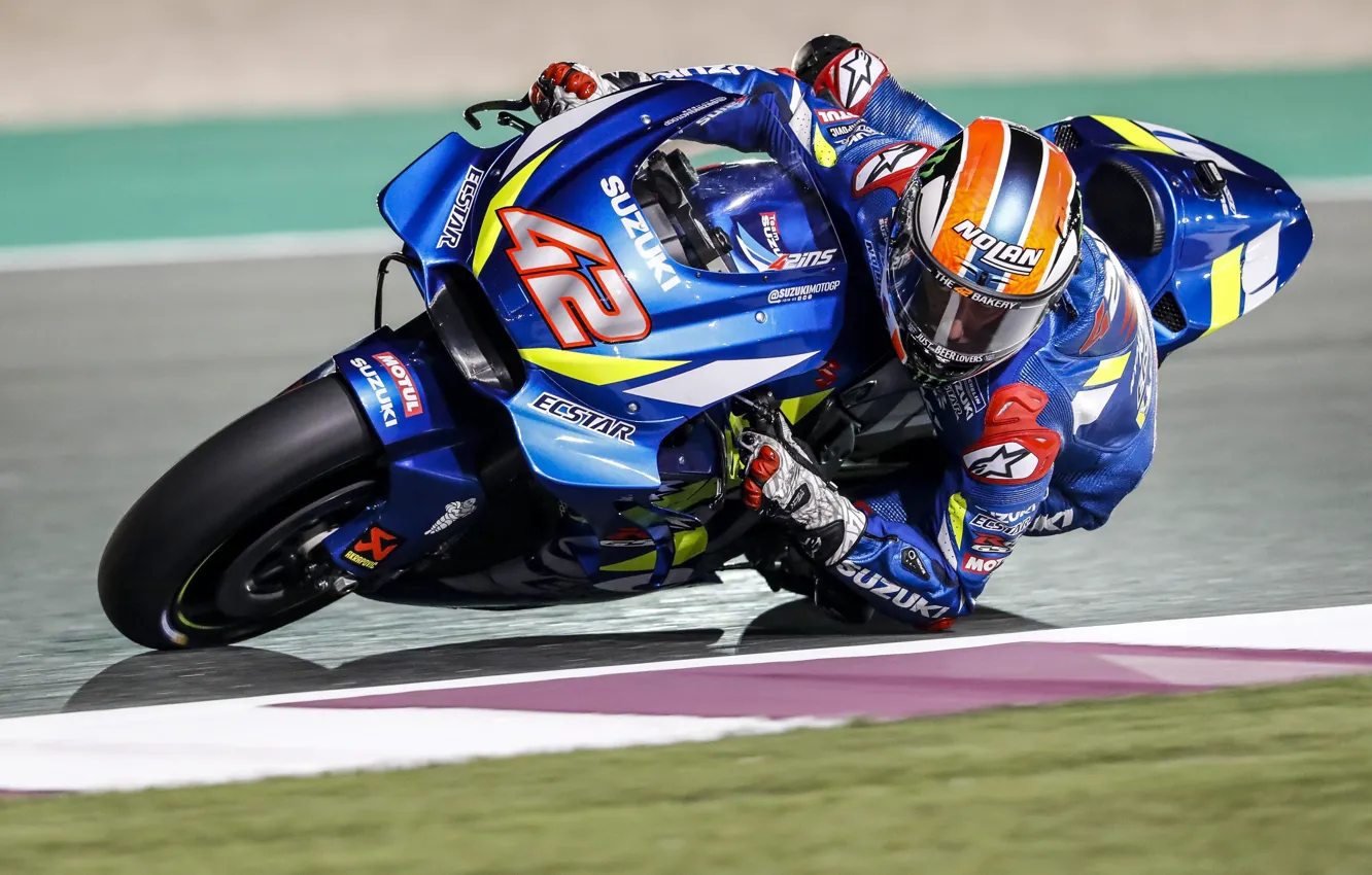 Photo wallpaper Suzuki, MotoGP, Alex Rins