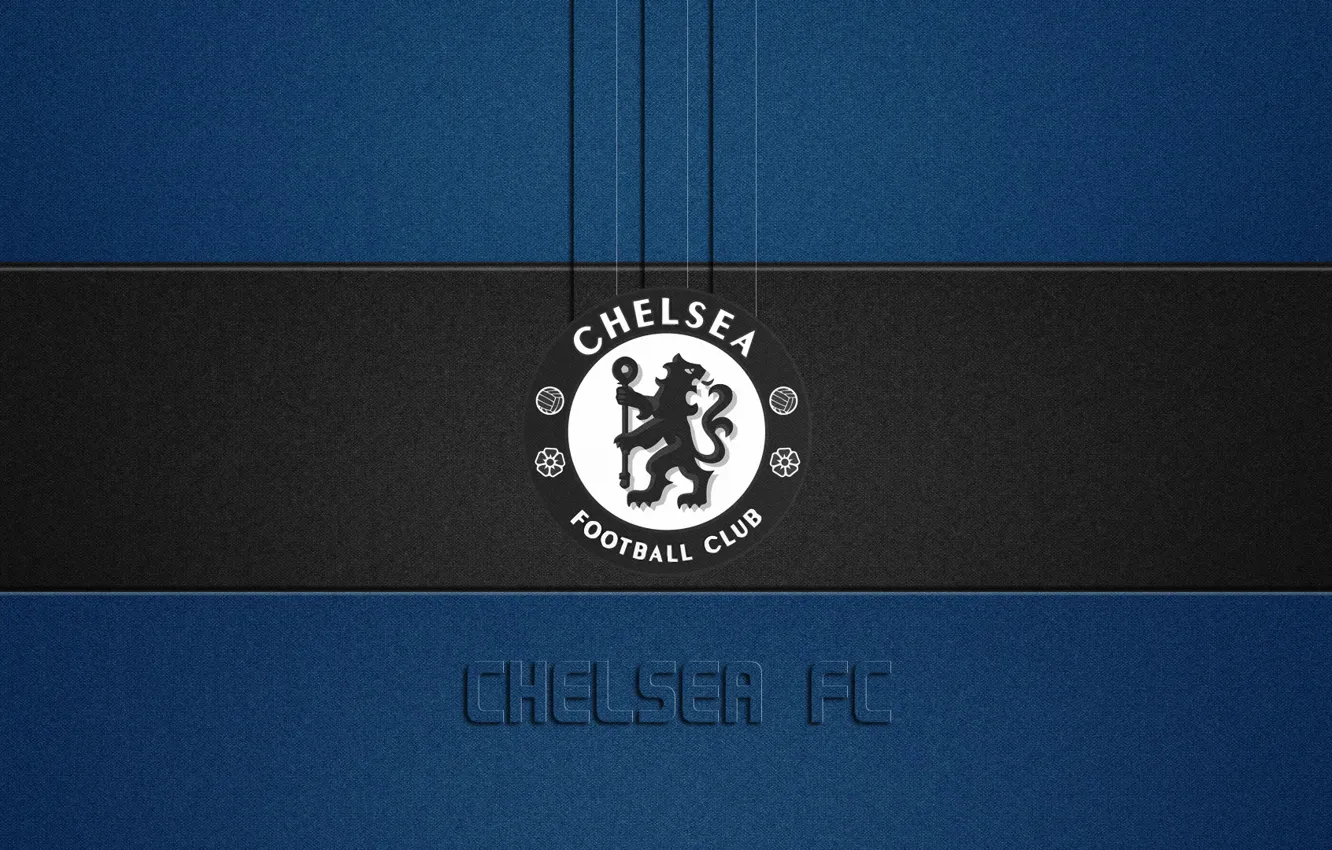 Photo wallpaper sign, logo, emblem, champion, Chelsea, Stamford Bridge