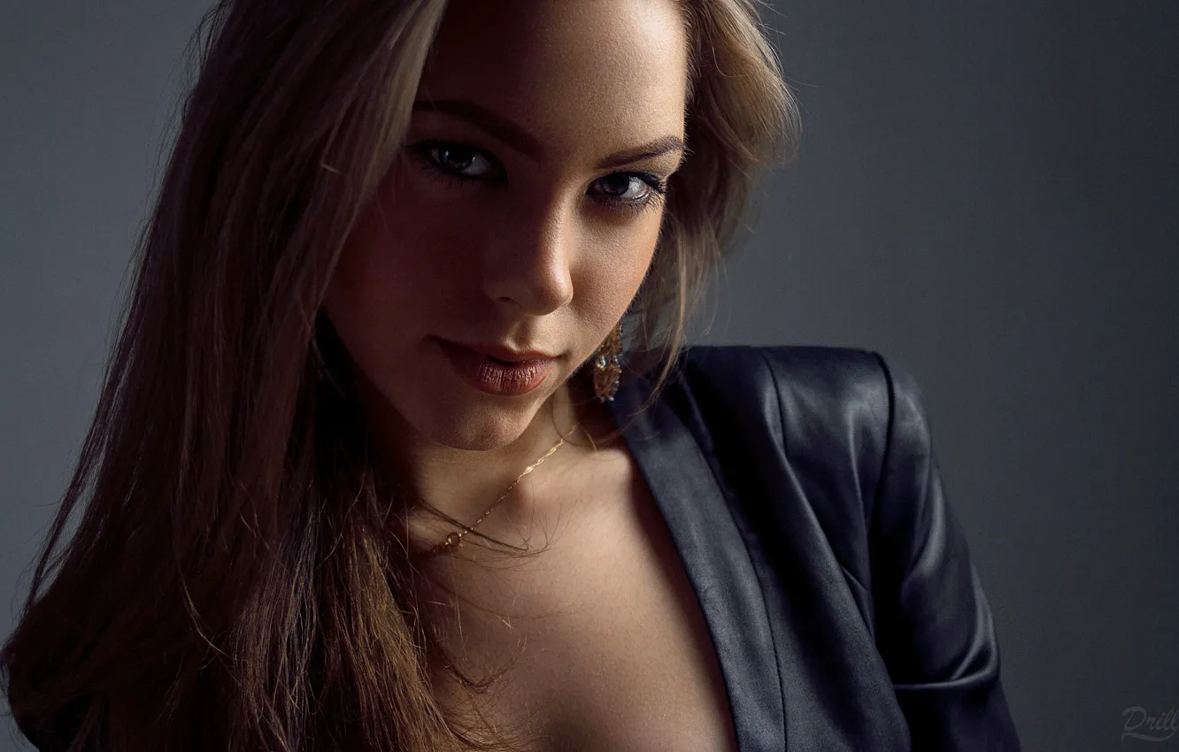 Photo wallpaper girl, face, photographer, lips, girl, photography, photographer, Dmitry Drill