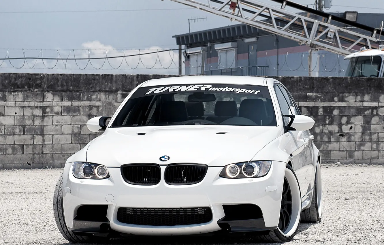 Photo wallpaper BMW, 2010, sedan, bmw m3, Sedan