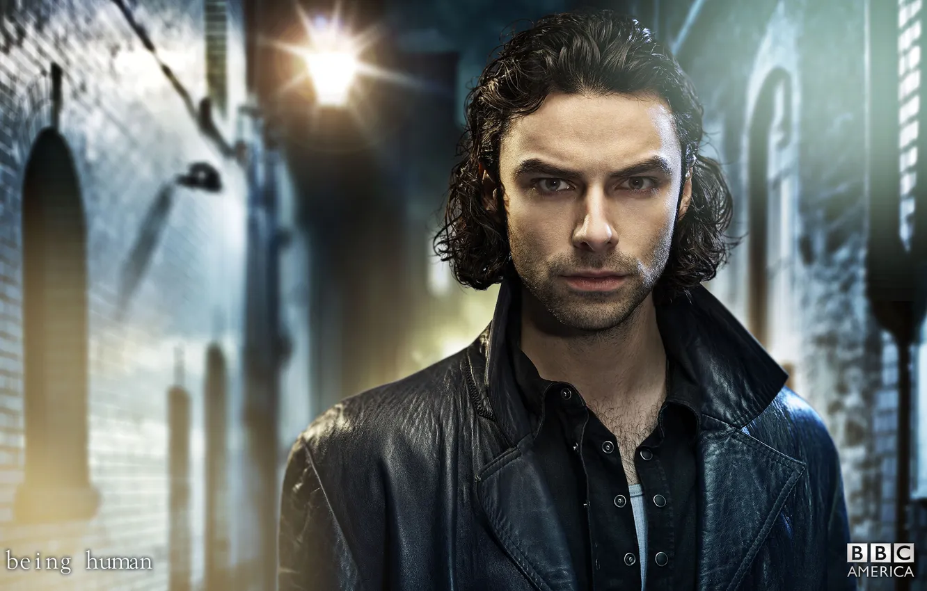 Photo wallpaper Mitchell, Mitchell, Being Human, To be human, Aidan Turner, Aidan Turner