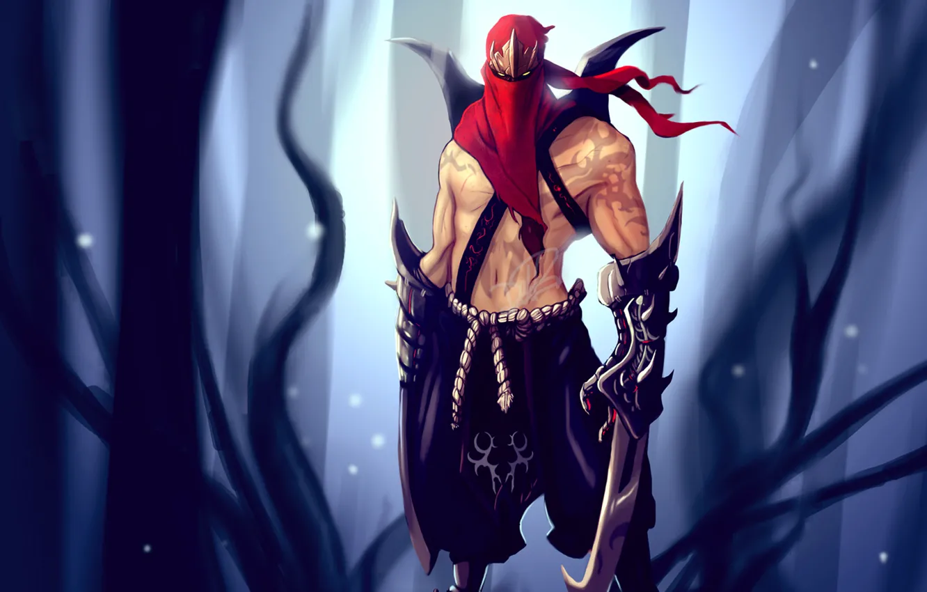 Photo wallpaper League of Legends, fanart, LoL, skin, Zed