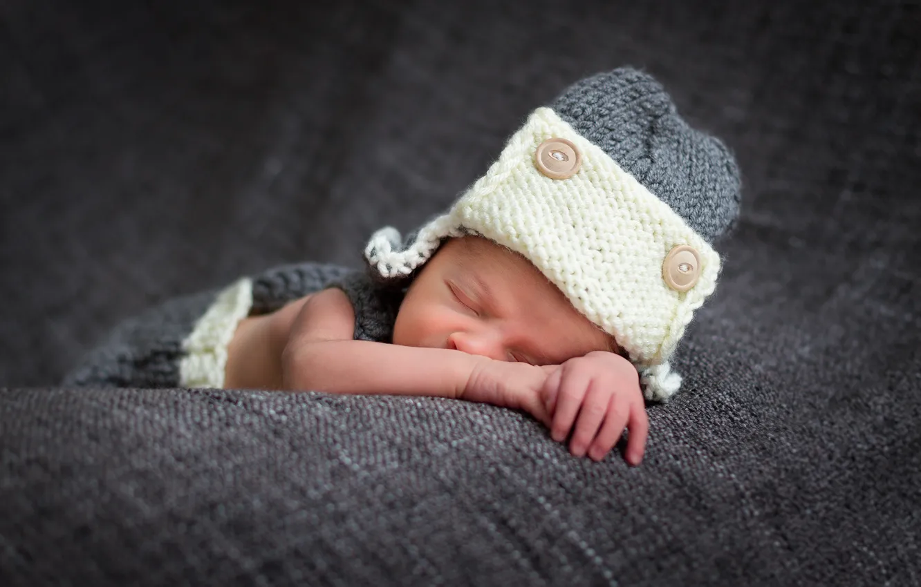 Photo wallpaper comfort, home, baby