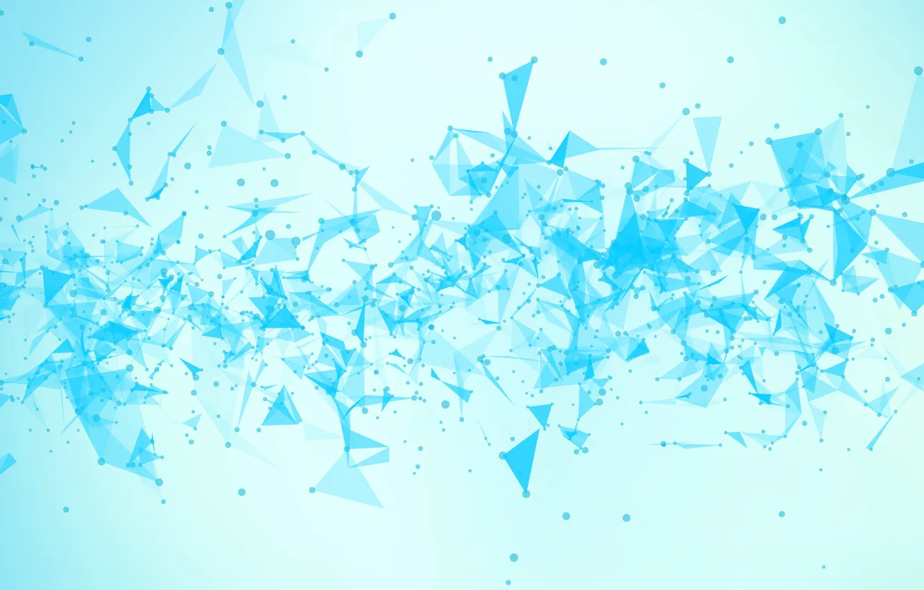 Photo wallpaper abstraction, vector, abstract, blue, background, mesh