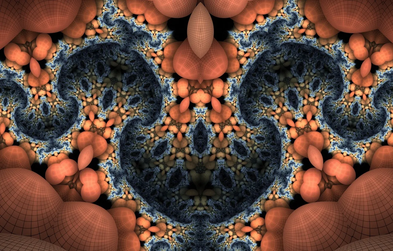 Photo wallpaper abstraction, background, pattern, brown