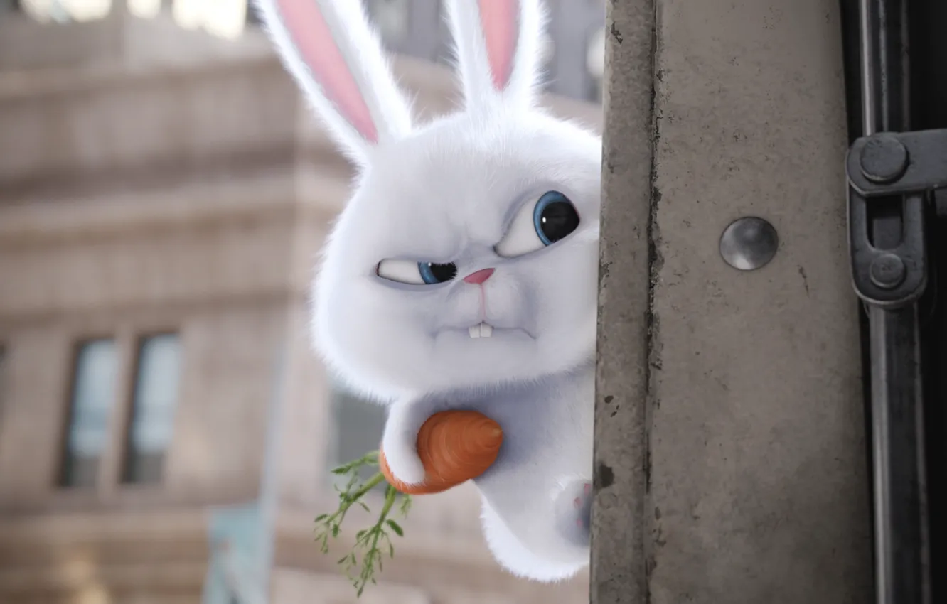 Photo wallpaper kawaii, cinema, design, rabbit, Family, movie, animal, hair