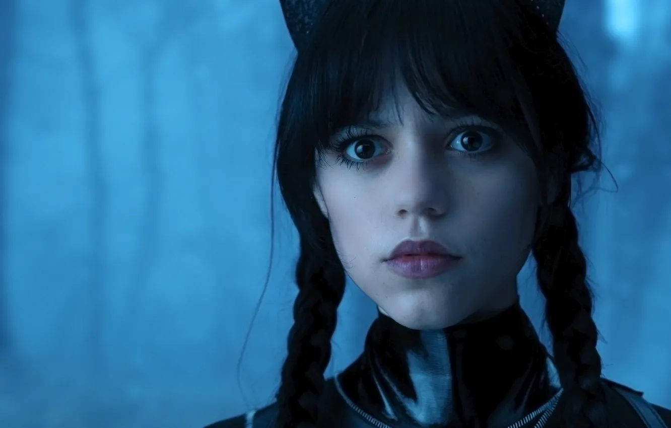 Photo wallpaper Wednesday Addams, Addams, Wednesday, Jenna Ortega, Wednesday