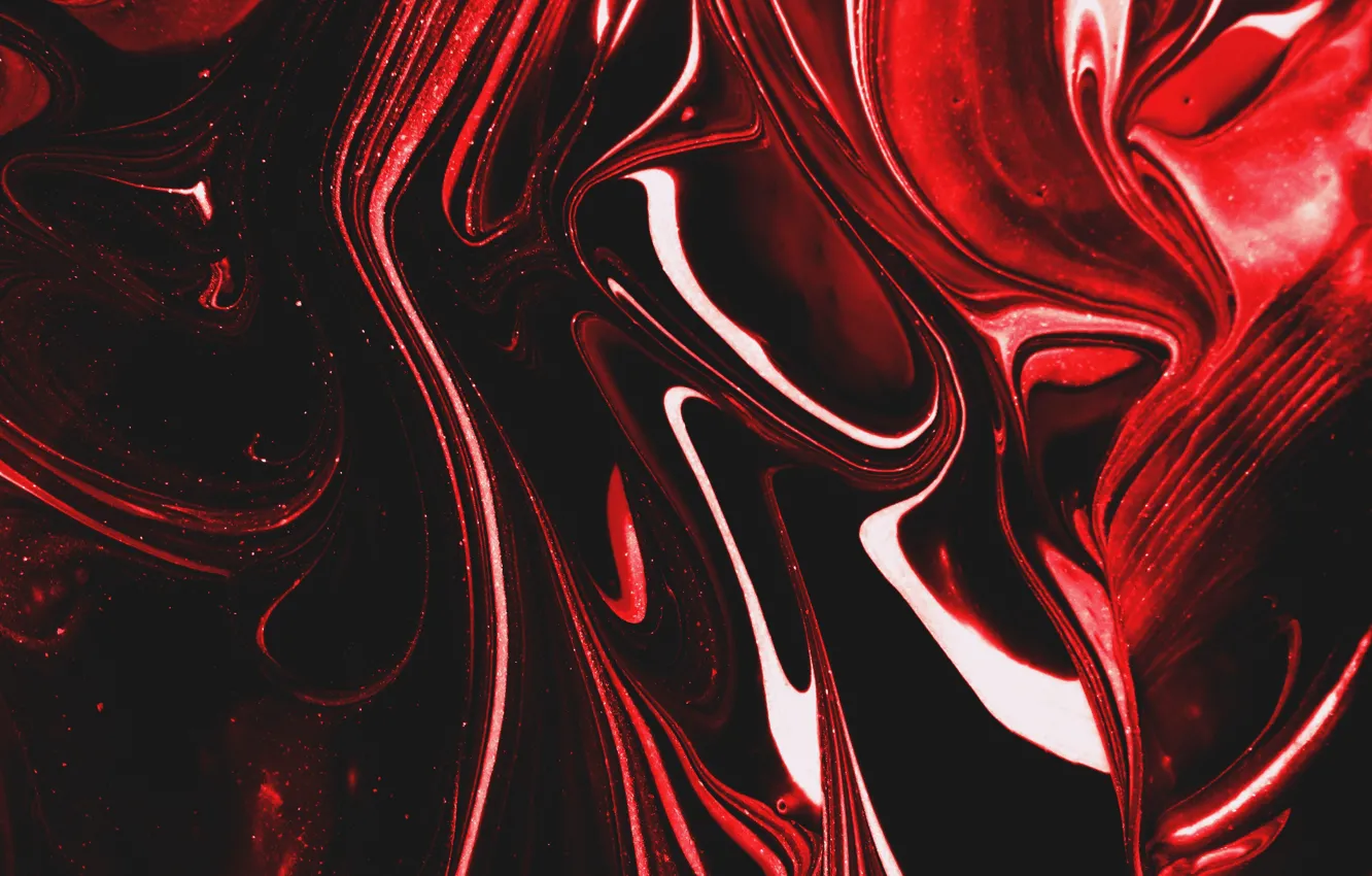 Photo wallpaper abstraction, abstraction, red mass, red mass, viscous liquid, Anni Roenkae, viscous liquid