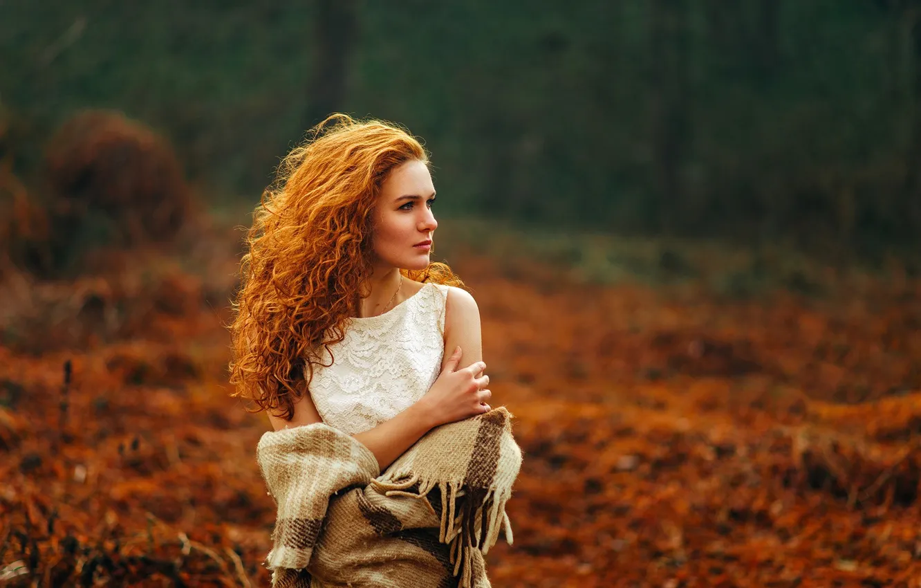 Photo wallpaper red, view, beauty, lips, hair, Nastya, natural, Ligth