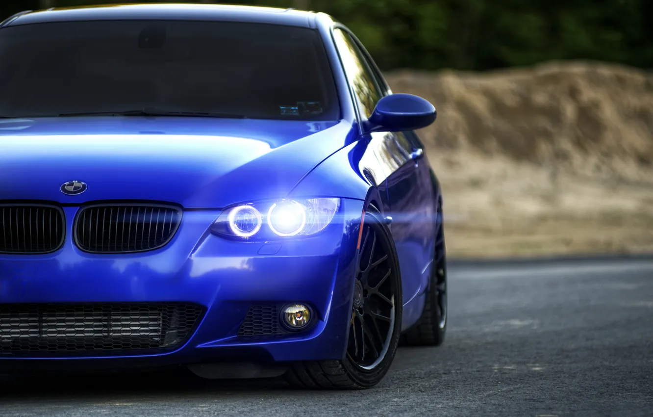 Photo wallpaper car, BMW, tuning, rechange, a three-pointer, hq Wallpapers, bmw 3 series