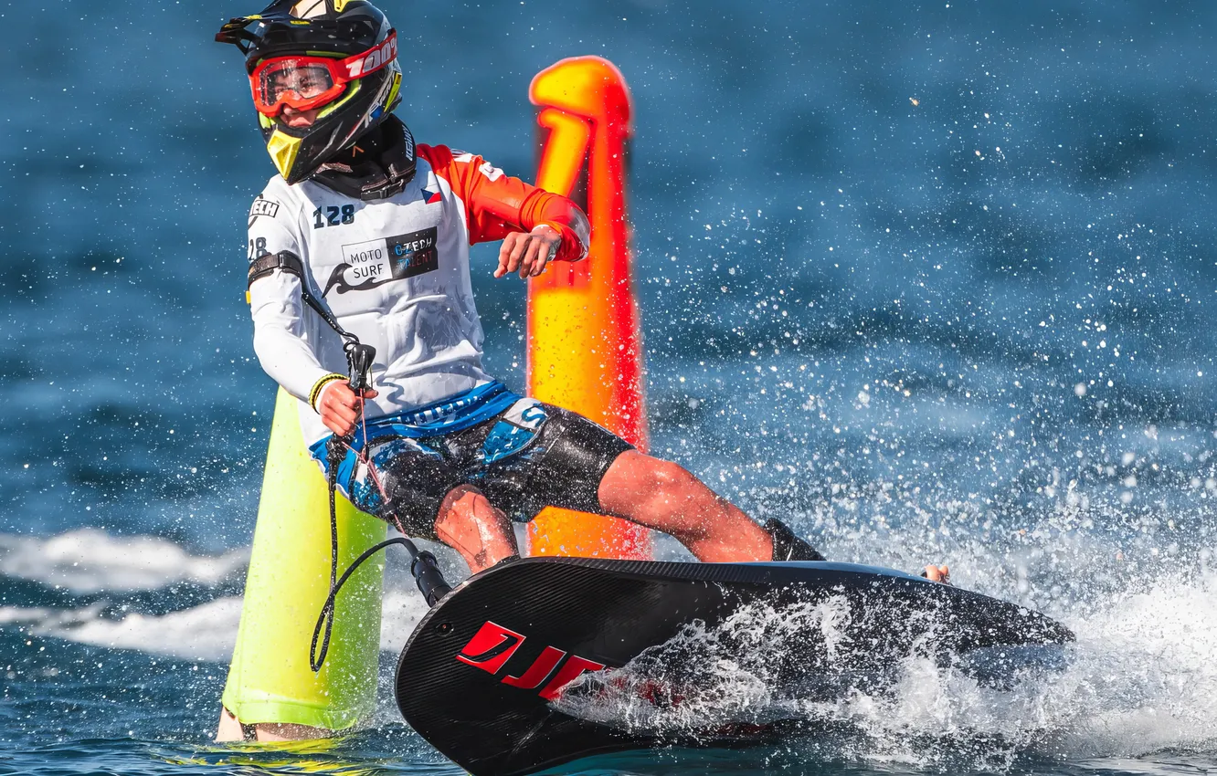 Photo wallpaper race, boat, speed