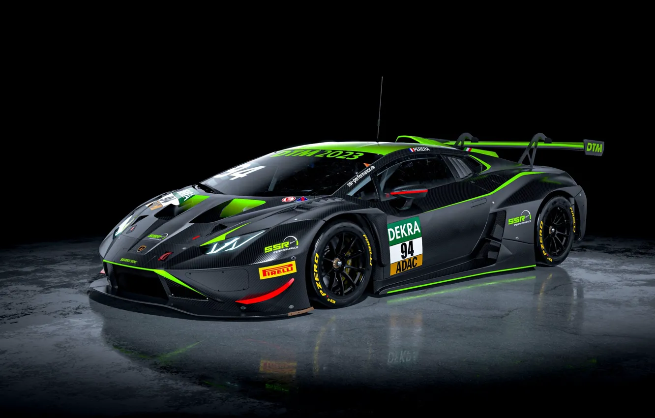 Photo wallpaper Lamborghini, DTM, Huracan, 2023