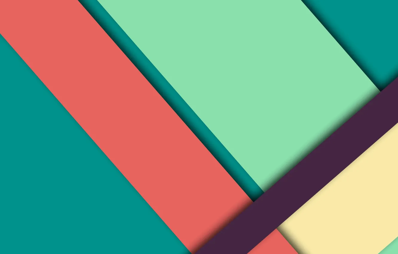 Photo wallpaper line, abstraction, pink, geometry, green, beige, material