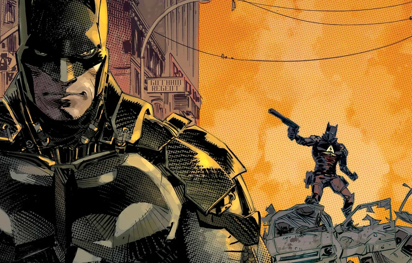 Photo wallpaper Batman, Batman, cover, DC Comics, Arkham Knight, Arkham Knight