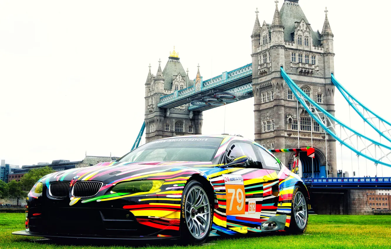 Photo wallpaper London, Color, Auto, Vinyl, BMW, Sport, Machine, BMW