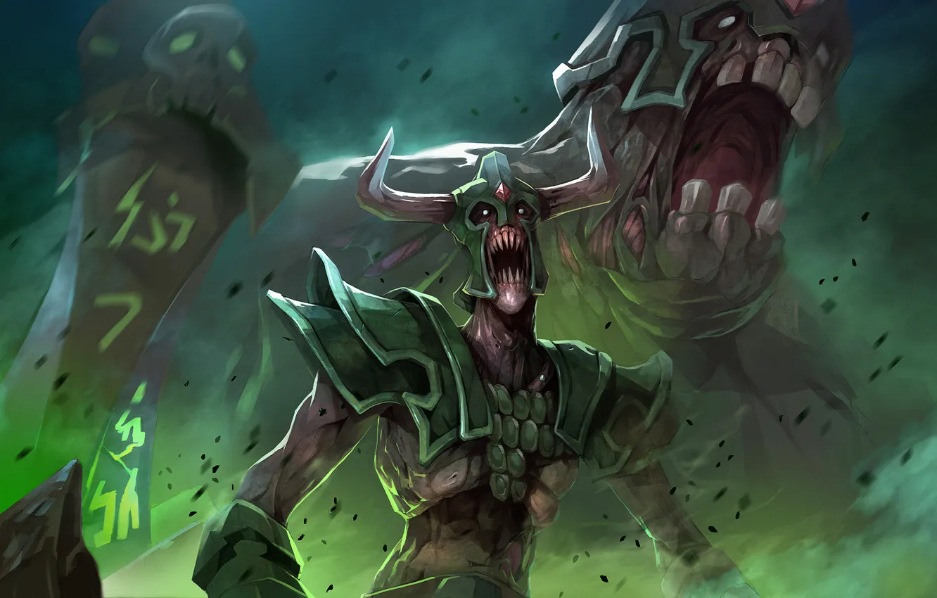 Photo wallpaper the corpse, Dota 2, Dirge, Undying