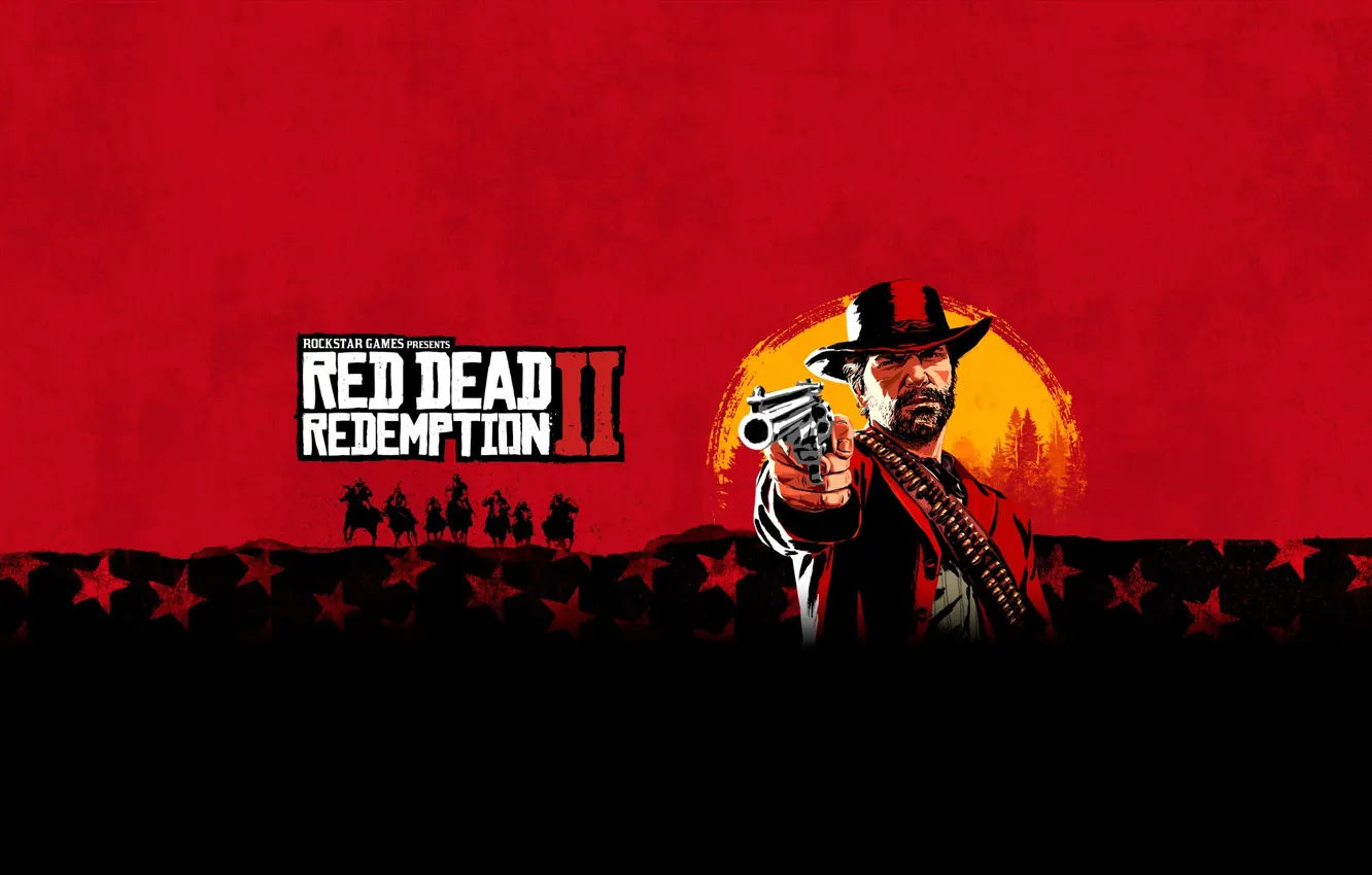 Photo wallpaper Rockstar Games, Red Dead Redemption 2, Red Dead, Redemption 2