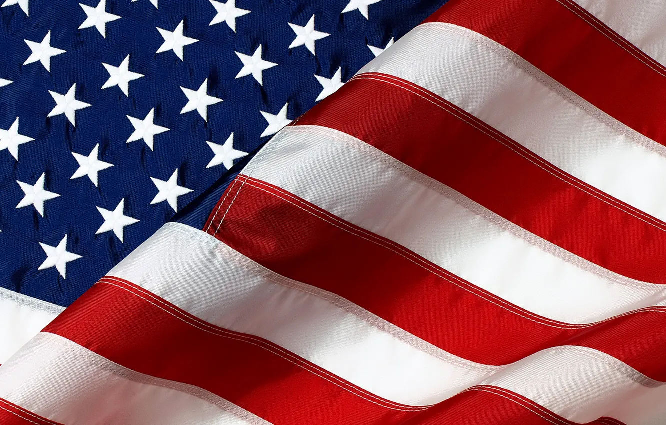 Photo wallpaper stars, strip, flag, USA, flag