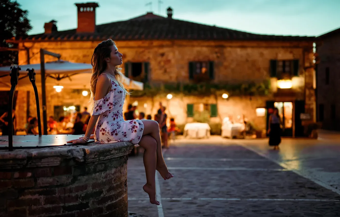 Photo wallpaper dress, legs, EIKONAS, The Sweet Life