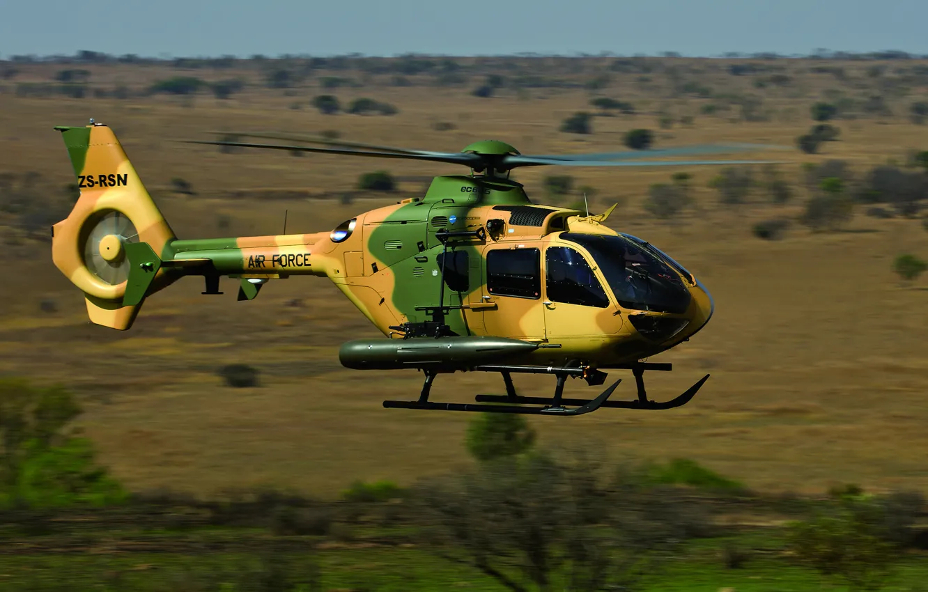 Photo wallpaper flight, easy, helicopter, multipurpose, Eurocopter, EC635