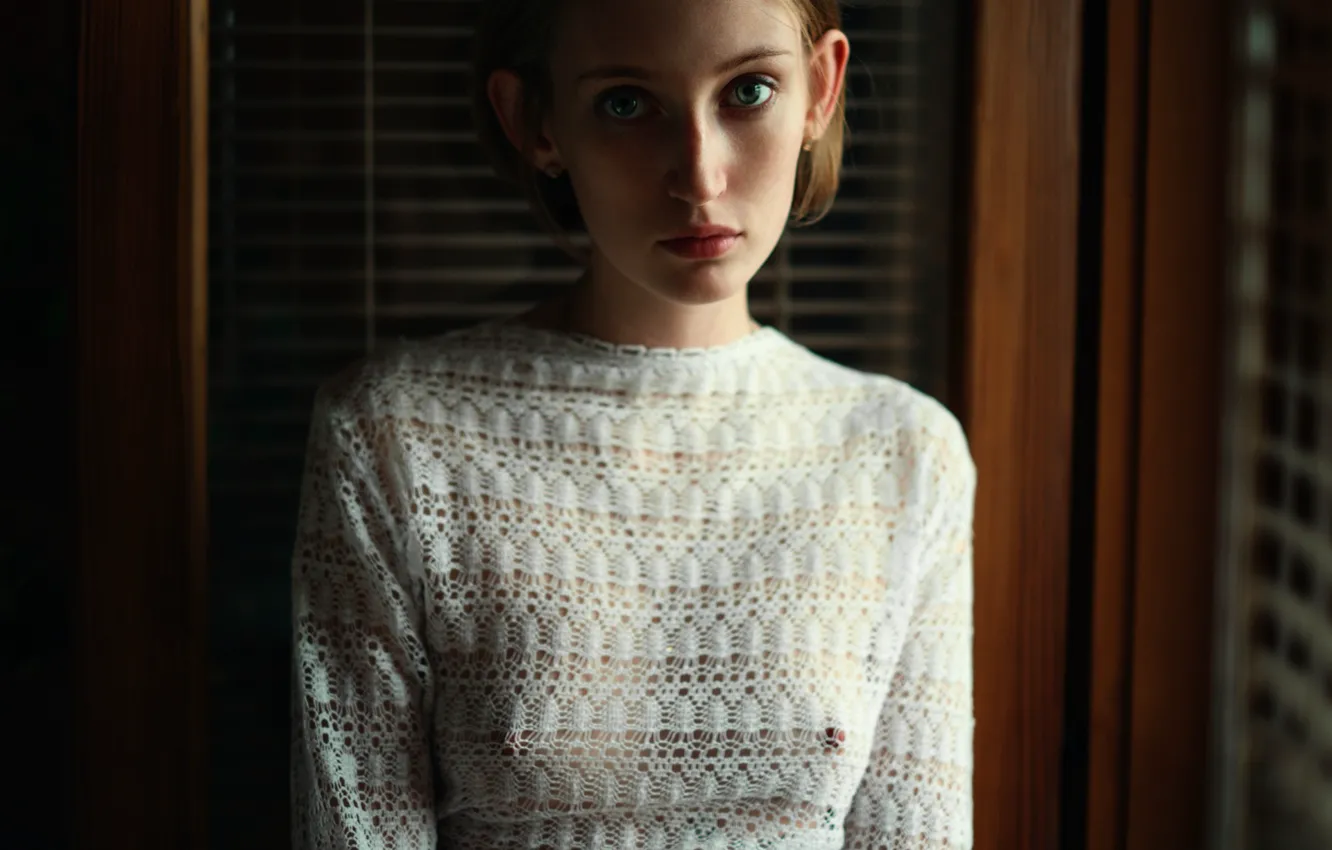 Photo wallpaper chest, girl, portrait, nipple, Roman Filippov, Filippov