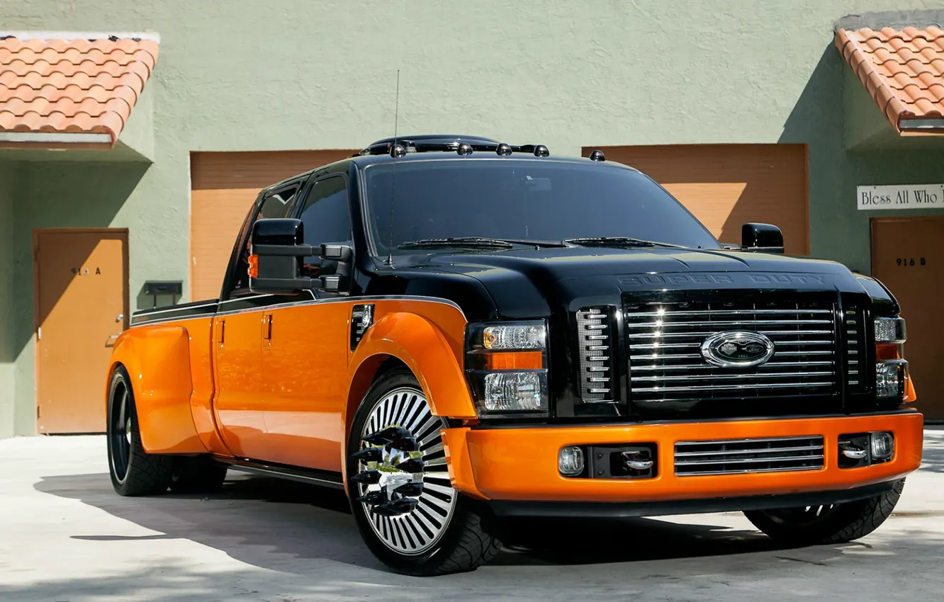 Wallpaper Ford, F-350, Harley-Davidson Conversion images for desktop