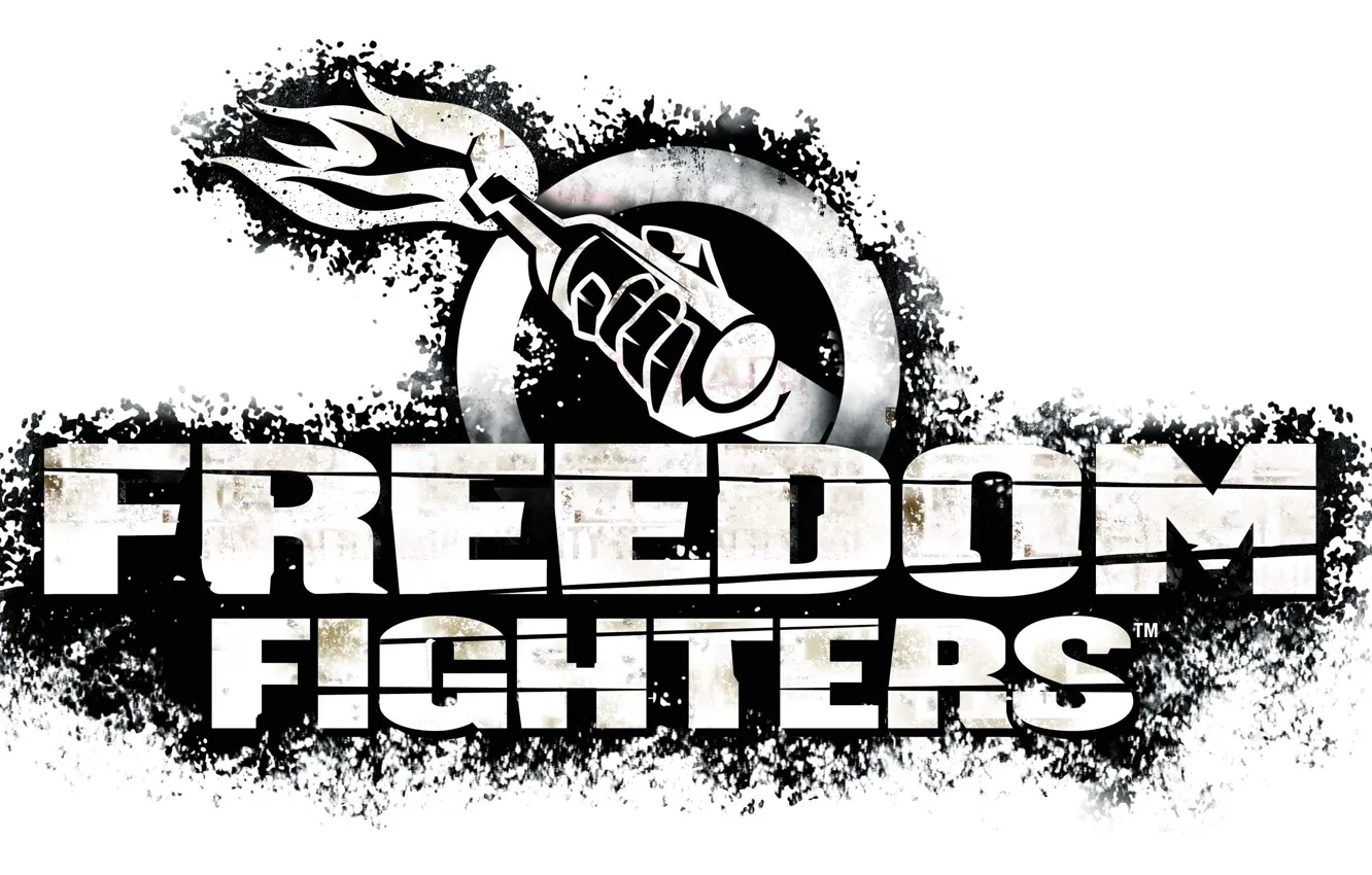 Photo wallpaper hands, Freedom fighters, a Molotov cocktail