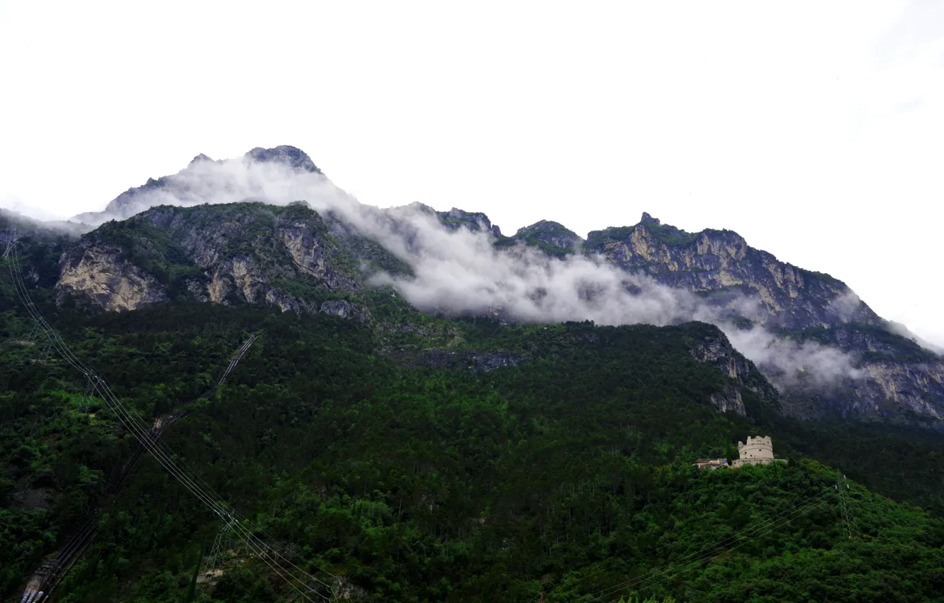 Photo wallpaper mountains, mountain, Italy, Italia, Italy