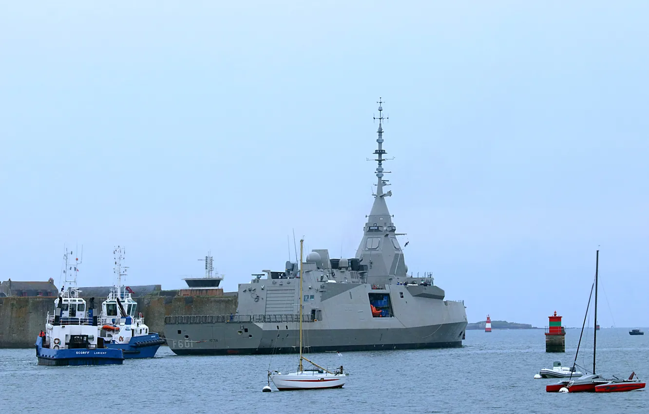 Photo wallpaper Greece, frigate, test, Kimon