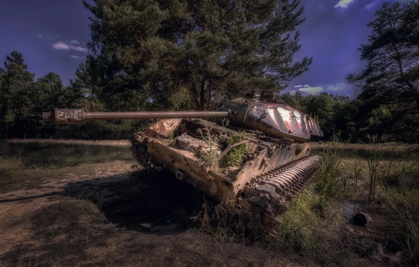 Photo wallpaper weapons, army, tank