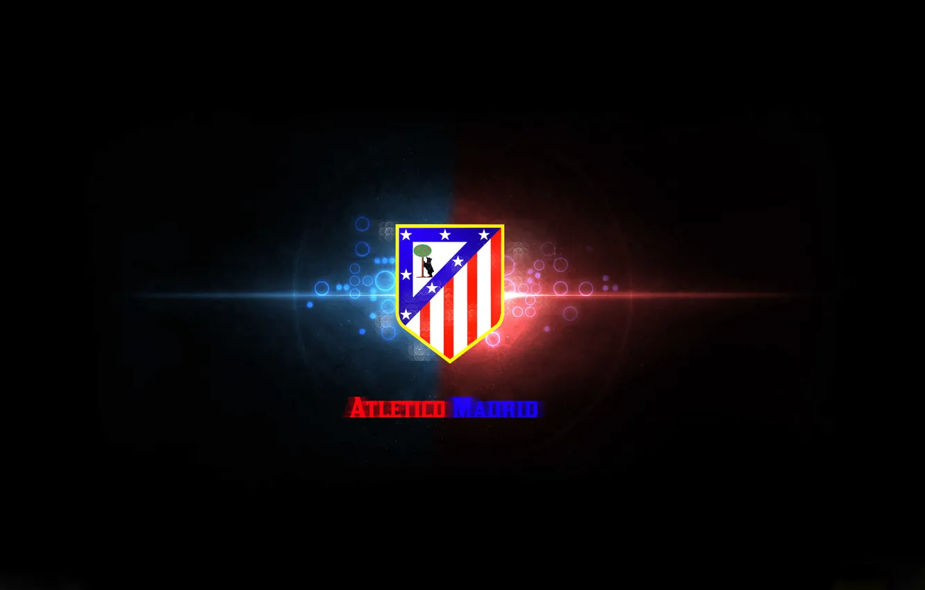 Photo wallpaper logo, football, Spain, Sport, Atletico Madrid