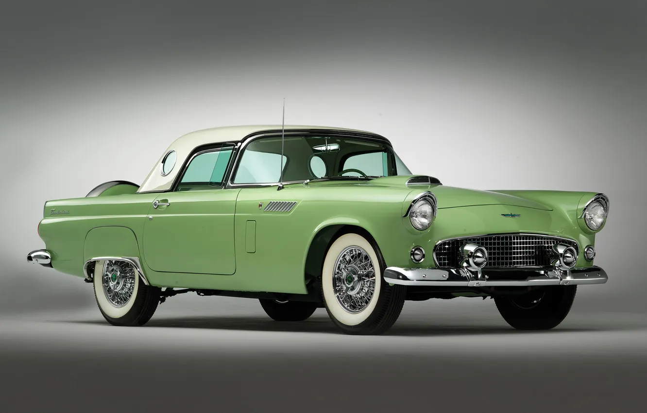 Photo wallpaper retro, Ford, car, Thunderbird