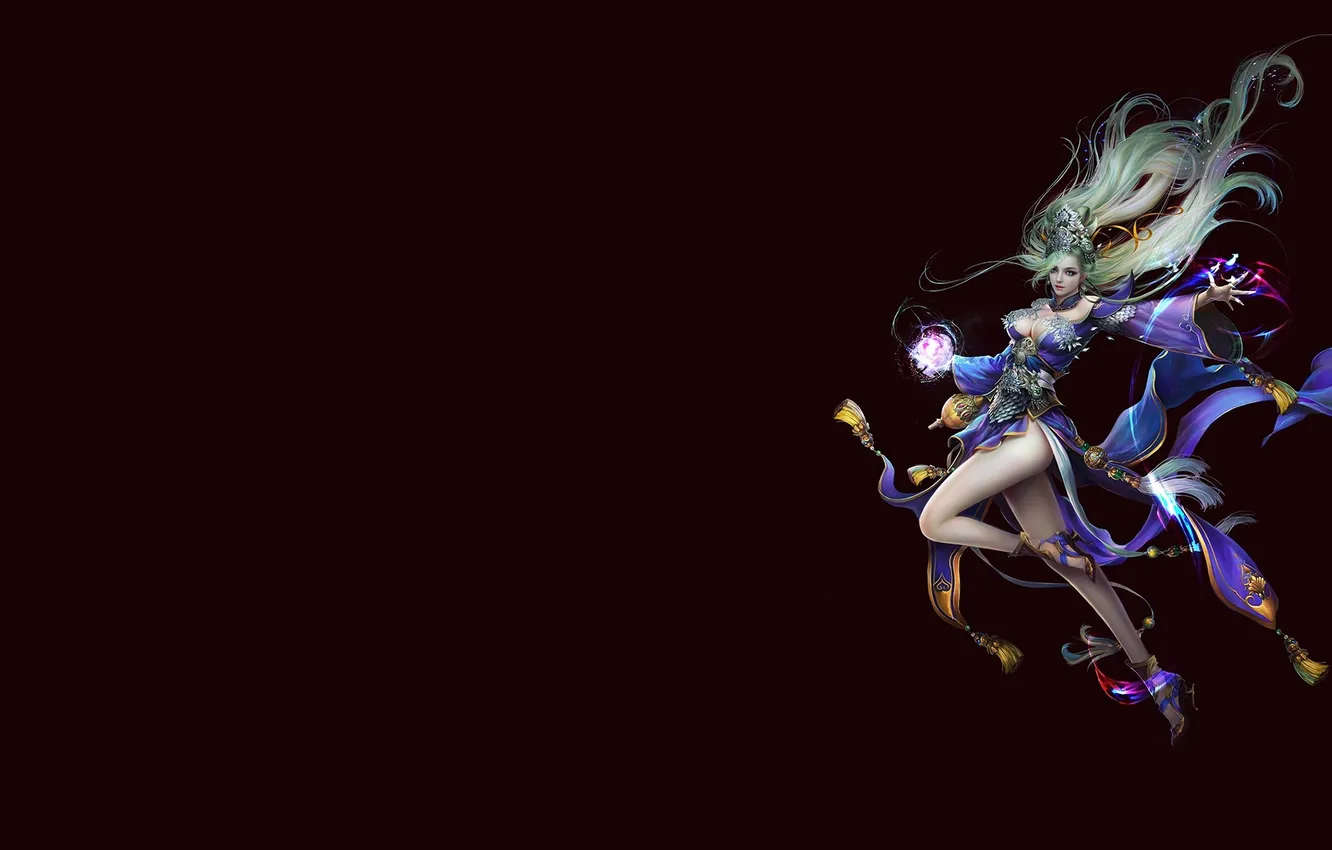 Photo wallpaper fantasy, magic, the game, art, characters