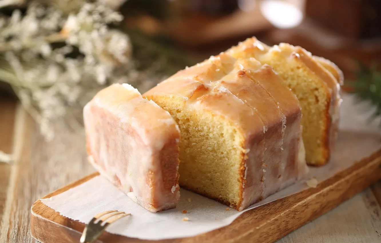 Photo wallpaper cakes, glaze, cupcakes