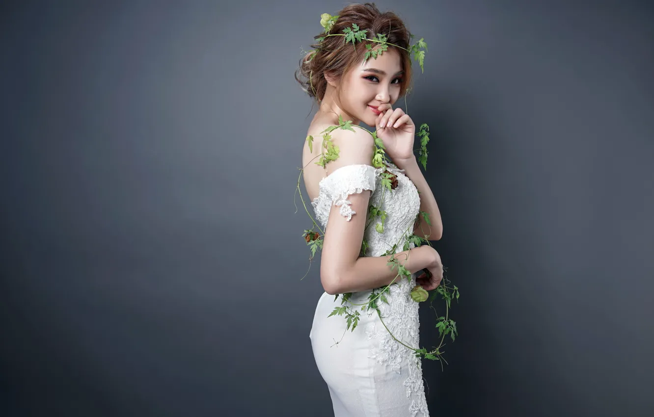 Photo wallpaper look, girl, style