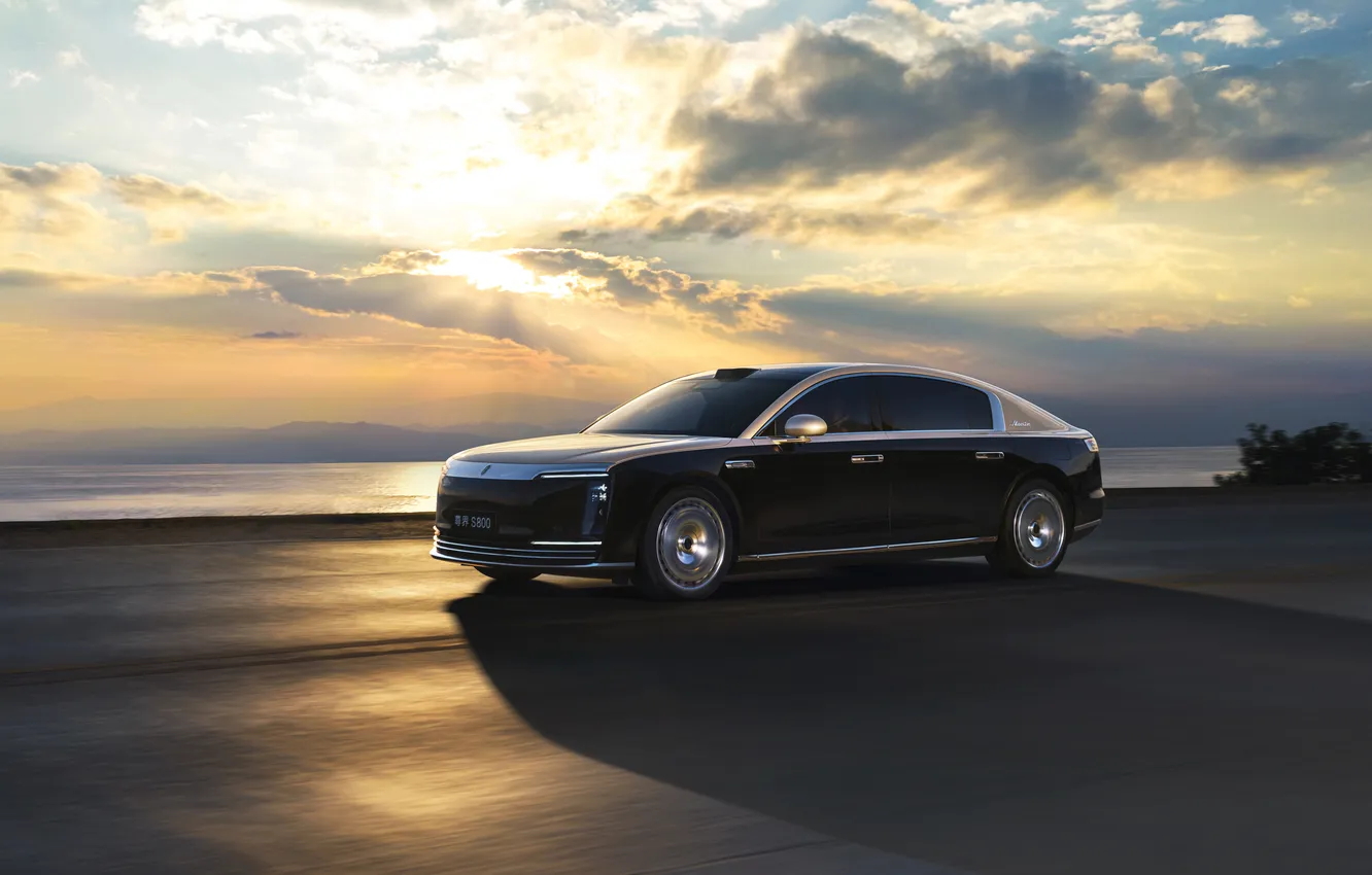 Photo wallpaper sedan, luxury, Huawei, 2025, Maextro S800
