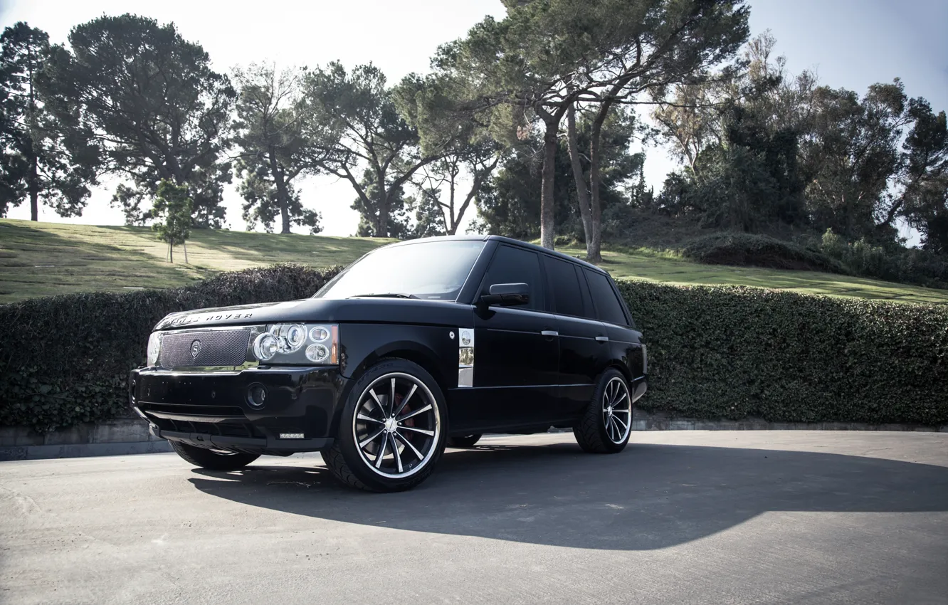 Photo wallpaper Range Rover, tuning, Supercharged, Vossen