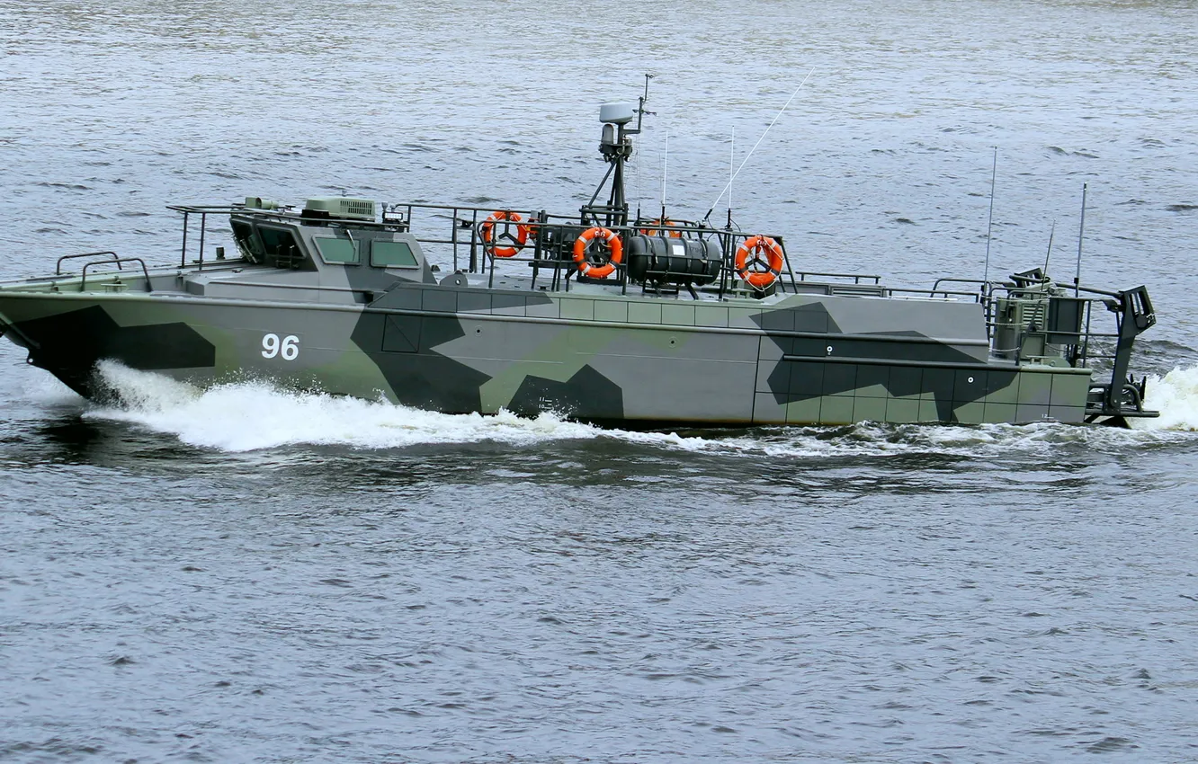 Photo wallpaper boat, special, anti-sabotage, BK-16