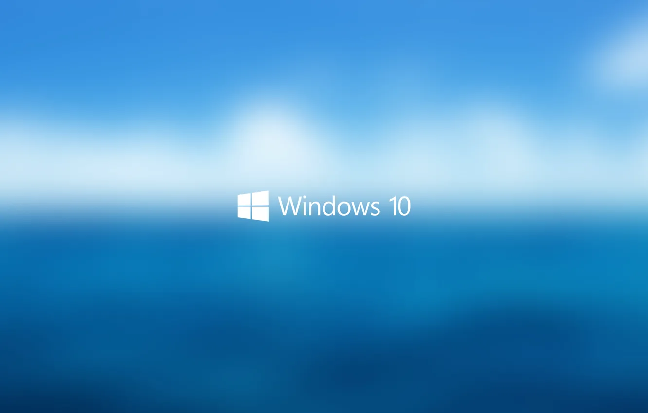 Photo wallpaper white, the sky, water, blue, Macro, Windows, Background, Logo