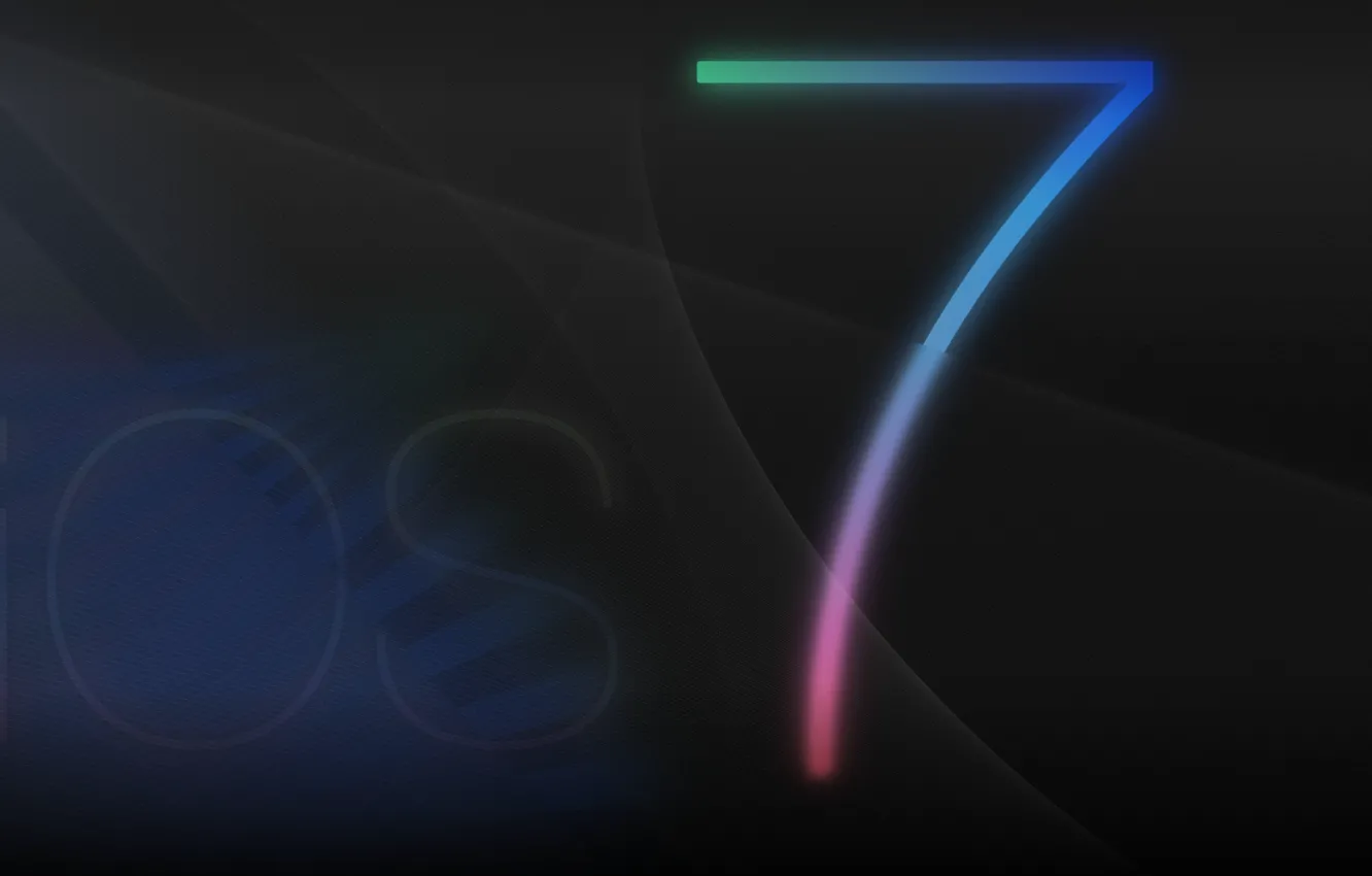 Photo wallpaper apple, operating system, version, 7 iOS