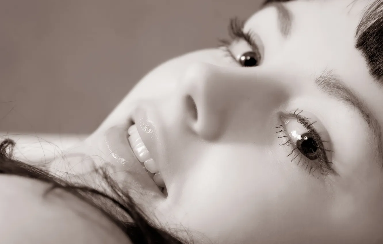 Photo wallpaper eyes, look, face