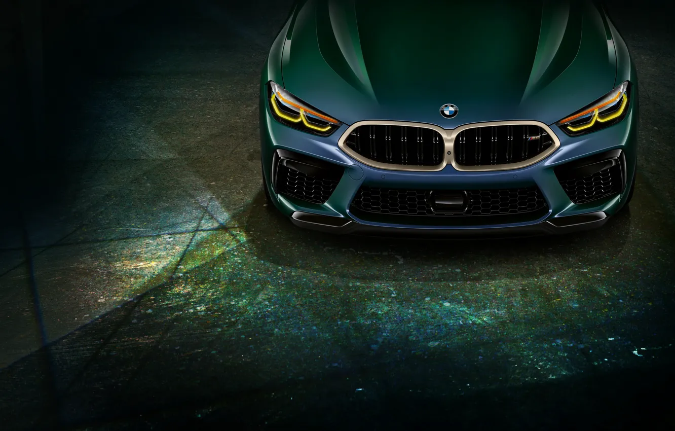 Photo wallpaper coupe, BMW, the front part, First Edition, 2020, 2019, M8, the four-door