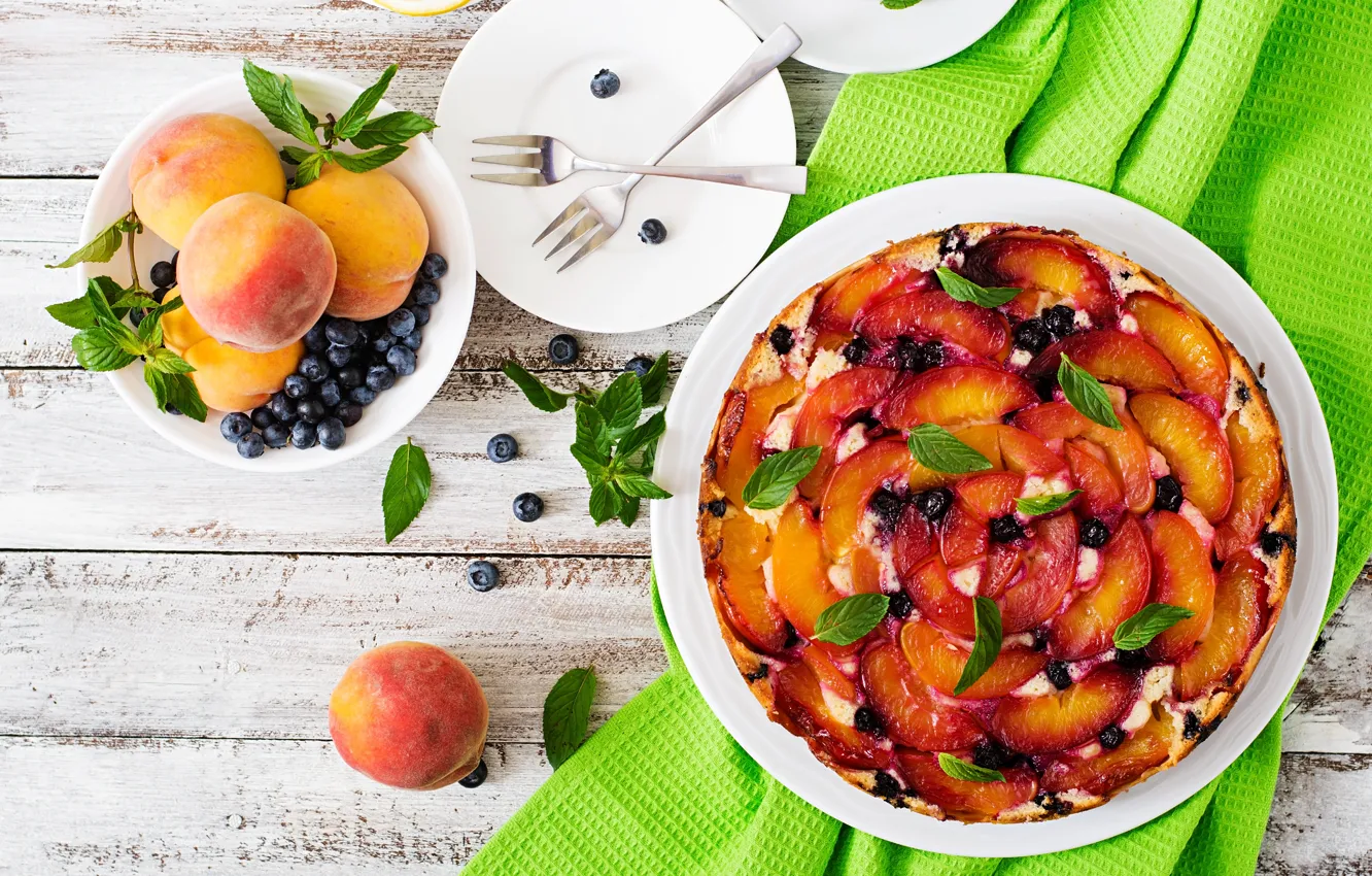 Photo wallpaper berries, the sweetness, fruit, cakes, fruit pie