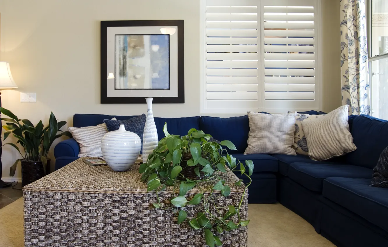 Photo wallpaper comfort, room, home, interior, housing, furnished